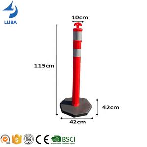 Lalu Lintas Fleksibel Sangat Terlihat Elastis Delineator Lembut Peringatan <span class=keywords><strong>Post</strong></span> - Product Image 2