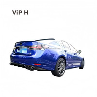 Diffuseur arrière en fibre de carbone amélioré Viph pour Lexus IS350 (2013-2020), kit carrosserie de haute qualité, finition noire polie, installation facile par clips.