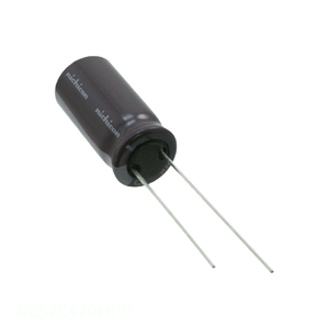 ตัวเก็บประจุ47 uF 20% 160V ตัวเก็บประจุแบบ UCS2C470MPD ผ่านรูรัศมี47 uF - Product Image 1