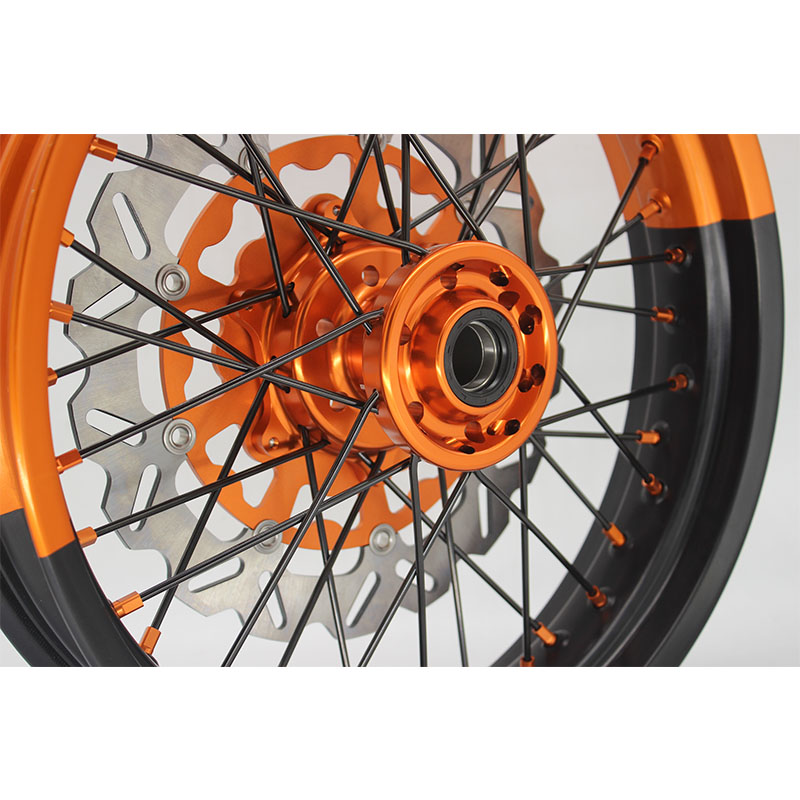 KTM EXC SXF450用17インチバイカラーアルミニウムモーター