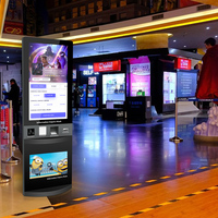 Terminal de paiement en libre-service de 47 pouces Machine bancaire ATM avec écran tactile tactile Android POS Kiosque LCD intérieur Fonction SDK