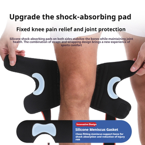 Hot bán mô hình mới có thể điều chỉnh bảo vệ khớp nén hỗ trợ đầu gối Brace thể thao Miếng đệm đầu gối với Shock absorber Gasket - Product Image 2