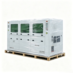 เตาอบบัดกรีแบบคลื่นคู่ที่เชื่อถือได้ Morel KTU 450 อุปกรณ์เชื่อมแผงวงจรพิมพ์ สายการผลิตประกอบ SMT สายการประกอบเชื่อมแผงวงจรพิมพ์ - Product Image 2