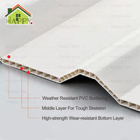 Système de toiture moderne à barrière thermique en PVC/résine synthétique creuse, surface réfléchissante, système de toiture écoénergétique