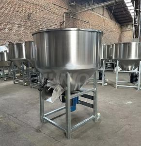 Mezclador de polvo de acero inoxidable 100KG200KG300KG mezclador de grado alimenticio - Product Image 2