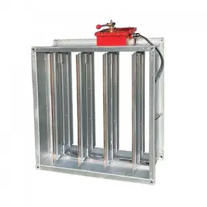 24V Galvanized stainless adjustable electric actuator controller air damper volume control