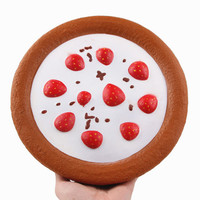 Ensemble de Squishies Desserts Réalistes Géants, Tranches de Gâteau Arc-en-ciel aux Couleurs Vives, à Remontée Lente, Haute Compressibilité, à Pétrir et Presser pour Soulager le Stress