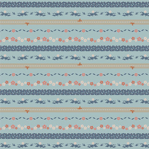 Ditsy Chain 2.5 "edizione (a cura di stoffe da galleria d'arte) - Product Image 1