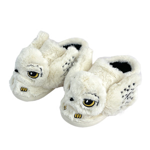 Pantoufles douillettes en peluche ultra douce à motif de chat de dessin animé personnalisé, semelle plate, chaleur confortable, TPR, hiver froid, chaussures d'intérieur - Product Image 4