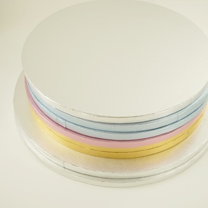 Bases de Madera Redondas Personalizadas con Diseño de Rosas para Pasteles, Base de MDF para Pasteles - Product Image 2