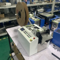 Machine de découpe automatique de tubes thermorétractables Huazhixin 300W avec fonction de perforation pour tubes en PVC, rubans et papier kraft