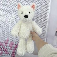 Jouets en peluche doux de haute qualité, ours amusant, éléphant, lapin, veau, chat noir, vache bleue, animaux, cadeau pour la fête des enfants, jouet en peluche non rembourré