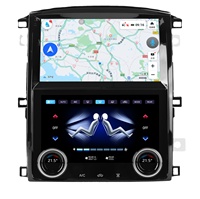 Pour Toyota LC100, autoradio Android 10,1 pouces, système multimédia, écran partagé, compatible avec l'écran du climatiseur