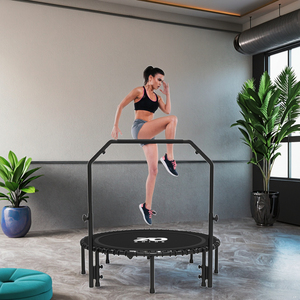 Zoshine Erwachsenen-Fitness-Minitrampolin für den Heimgebrauch Hochelastische Netzoberfläche Indoor-Fitness und Fettverbrennungs-Trampolin - Product Image 1