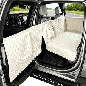 Extensor de Asiento Trasero para Perros, Funda Protectora para Asiento Trasero de Coche con Base Rígida, Cubierta de Asiento para Mascotas, Hamaca Extensora de Asiento Trasero para Perros, Cama para Perros - Product Image 5
