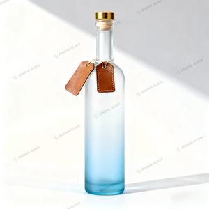 Bottiglie di Vetro Vuote per Distillati dal Design Unico, Stampa Logo Personalizzata per Gin, Vodka, Whisky, Tequila <span class=keywords><strong>e</strong></span> Produzione di Vino - Product Image 5