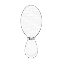 Râpe à pieds double face à long manche en verre nano pour manucure et pédicure, outil de suppression des callosités, design personnalisé, vente en gros, tendance