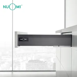 NUOMI OYA Series Aerolite Xám Phụ Kiện Nhà Bếp Hộp Ngăn Kéo Đóng Mềm