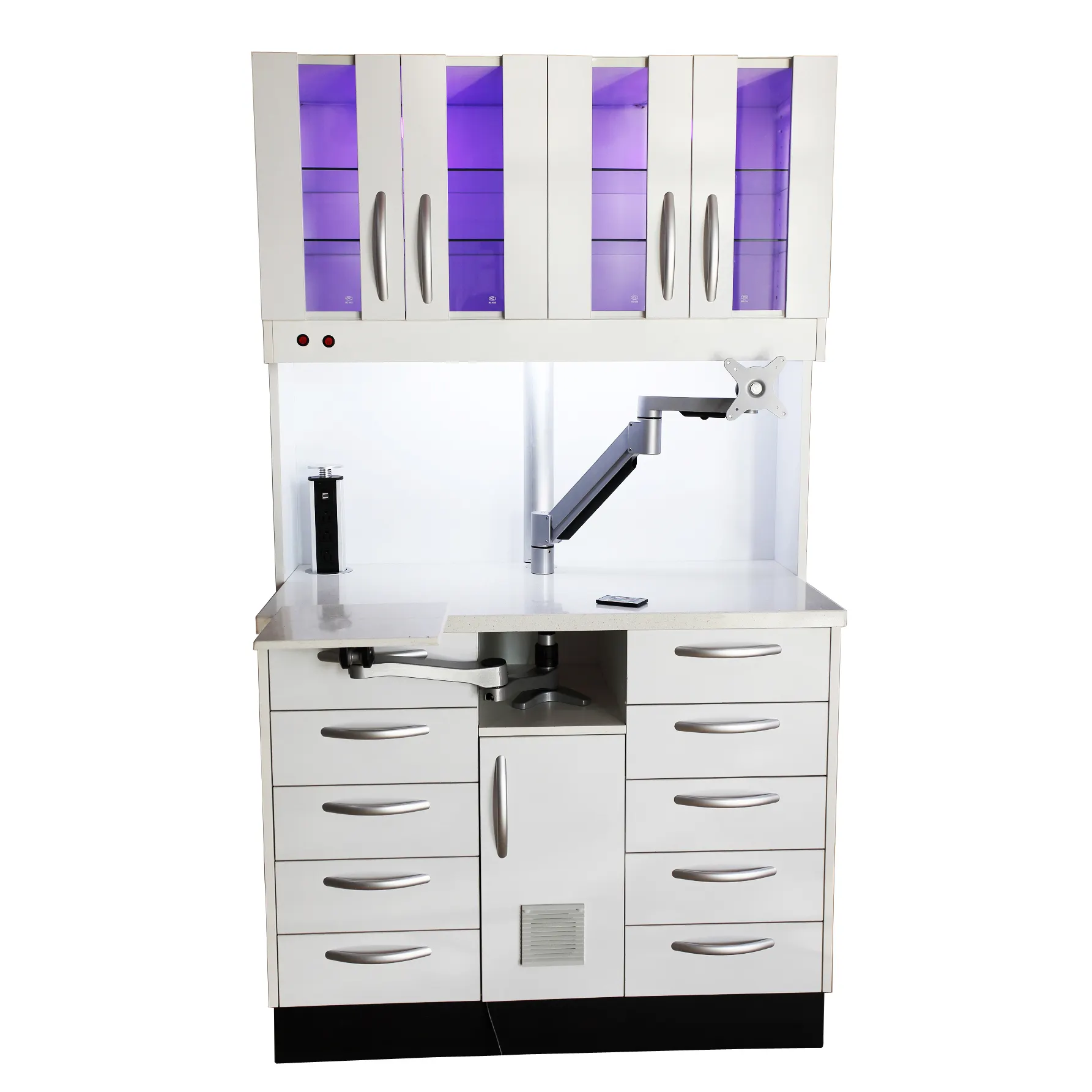 China manufacturer supply mobile dental cabinet furniture on hot sale