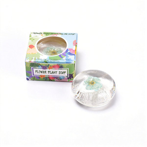 <span class=keywords><strong>Savon</strong></span> artisanal <span class=keywords><strong>transparent</strong></span> aux acides aminés en forme de fleur, vente en gros - Product Image 5