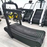 Tapis de course commercial multifonction non alimenté pour Run Sprint Cardio Training Écran LCD Poids maximum de l'utilisateur Moteur 150kg