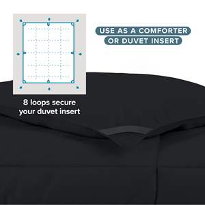 Home Premium 1800 Series Goose Down Edredón de inserción de edredón alternativo para <span class=keywords><strong>el</strong></span> calor de todas las estaciones - Product Image 4