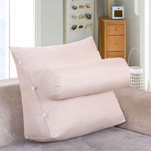 Cojín Decorativo Rectangular Grande y Simple para Sofá, Silla, Cabecera <span class=keywords><strong>de</strong></span> Cama, Tatami, Cojín Triangular 100% Poliéster - Product Image 6