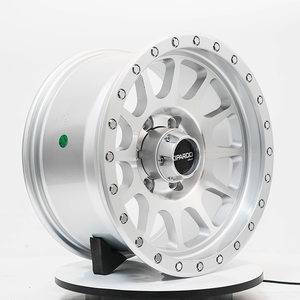 17インチ オフロード アルミ合金製 ホイールリム ピックアップトラック <span class=keywords><strong>4x4</strong></span>車用 - Product Image 2