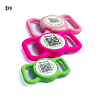 Langlebiger Silikon NFC QR-Code Pet Dog ID Tag