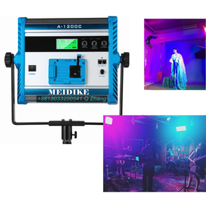 Studio Tv 100w yidobbo A-1200C studio di ripresa video luce rgb illuminazione fotografica colorata con luce led dmx youtuber - Product Image 4