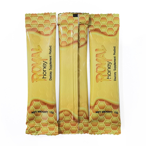 Boisson à base de fibres alimentaires au miel sain, formule personnalisée, miel royal, 15 g par sachet, personnalisable par l'OEM - Product Image 3