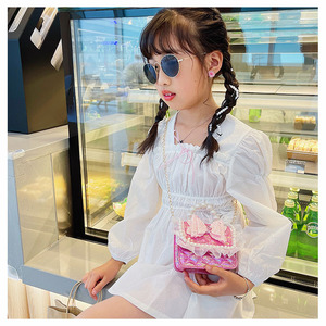 Modetaschen für Mädchen Kindergeldbörsen Handtasche Geldbörse niedliche bunte Mädchen-Mini-Botenbörse - Product Image 5