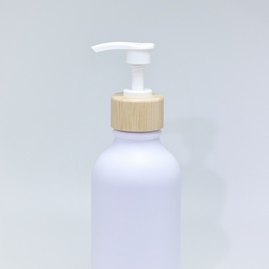 Factory Luxury Teal Green Transparent Pressure <b>Pump</b> Dispensing Thick Lotion Bottle Shampoo Conditioner 300ml500ml - Product Image 2