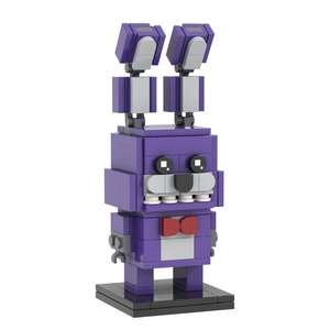 ตัวต่อแบบกำหนดเอง ไนท์มาร์รีออน สปริงแทรป โกลเด้น เฟรดดี้ ฟาซแบร์ ชิก้า ฟ็อกซี่ บอนนี่ เอฟเอ็นเอเอฟ อนิเมะ ตัวต่อแบบ MOC ของเล่นเด็ก - Product Image 2