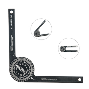 Aluminiumlegierung Zimmermänner Holzbearbeitungswerkzeug Präzisionslaser innen außen Miter Winkelfräser Miter-Sachsvorlage - Product Image 1
