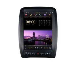 NaviHua Car DVD Auto Radio Stereo GPS Audio Monitor sistema multimediale Android per Tesla Style Dodge Durango 2009-2016