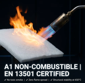 Nouvelle couverture isolante en aérogel de silice écologique de 5 mm, résistante au feu et à l'eau, faible conductivité thermique pour l'isolation des bâtiments - Product Image 1