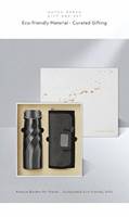 Coffret Cadeau d'Affaires de Luxe Personnalisé : Carnet en Cuir, Gobelet Isotherme, Impression en Relief - Boîte Cadeau Promotionnelle d'Entreprise