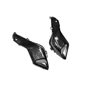 Panel de entrada de aire lateral superior para motocicleta, protección de fibra de carbono 3k para Yamaha MT <span class=keywords><strong>07</strong></span> <span class=keywords><strong>FZ</strong></span> <span class=keywords><strong>07</strong></span> MT07 FZ07 2014-2017 - Product Image 6