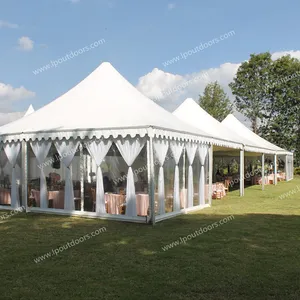 10x10m in alluminio giardino Gazebo tenda Pagoda per 100 persone matrimonio tendone evento