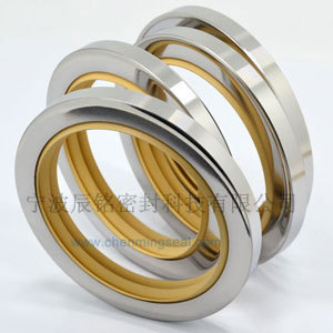 Joint d'étanchéité à double lèvre GCR15, joint d'étanchéité jaune gainé pour arbre, ID 8-35mm, certifié ISO9001, -30-200°C pour pompe à vide, marque Ceimin - Product Image 5