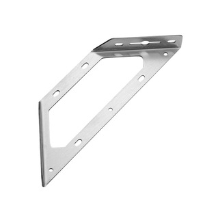 Triángulo multifuncional de acero inoxidable, soporte de esquina para muebles de metal, marco de esquina, soporte fijo de madera - Product Image 4