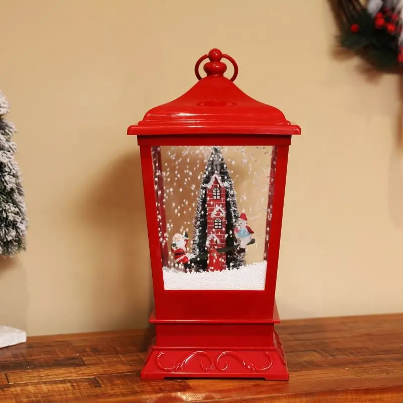 Винтажный стиль, ветряная мельница, рождественские украшения, электрический светильник, лампа для рождества, праздника