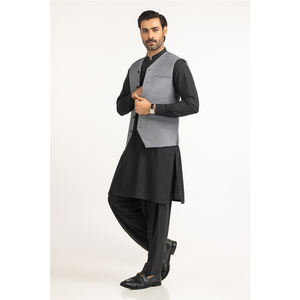 Chaleco de Boda Transpirable y Ecológico con Cuello Mandarín para Hombre, Precio Razonable, Nuevos Diseños, Estilo Hip Hop, Venta al Por Mayor - Product Image 3