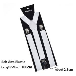 Venta al por mayor 2,5 Y-Sback Braces Hombres 3,5 Strap <span class=keywords><strong>Tirantes</strong></span> ajustables <span class=keywords><strong>para</strong></span> camisa Pantalones <span class=keywords><strong>Tirantes</strong></span> <span class=keywords><strong>de</strong></span> <span class=keywords><strong>mujer</strong></span> <span class=keywords><strong>para</strong></span> falda Vestido Colorido - Product Image 6