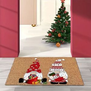 Alfombra de Entrada Navideña Cangming con Diseño de Grinch, Imitación de Fibra de Coco, Lavable - Product Image 2