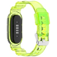 Correa de Reloj Inteligente Transparente de TPU Integrada para Google Fitbit Air, Diseño de Cristal Glaciar de una Sola Pieza