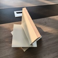 Panneau en mousse phénolique rectangulaire bicolore facile à traiter - Design moderne imperméable pour hôpitaux et écoles