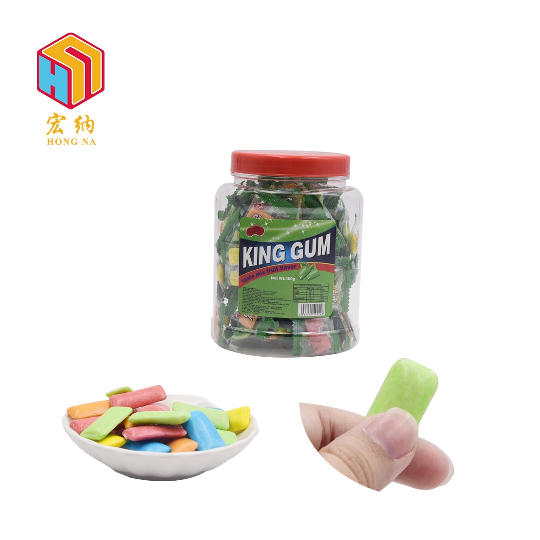 Китайская жевательная резинка с смешанными вкусами для повседневной еды
