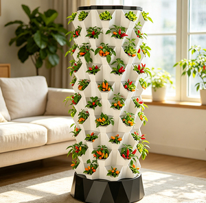 Tour de culture hydroponique et aquaponique pour la culture verticale de fraises - Product Image 6